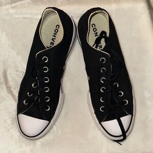 Converse Black and White Canvas Sneakers